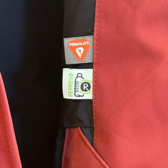 Obermeyer Womens Tuscany II Jacket Fur Trimmed Zip Up Size 8 Pockets Ski Snow - Picture 14 of 16